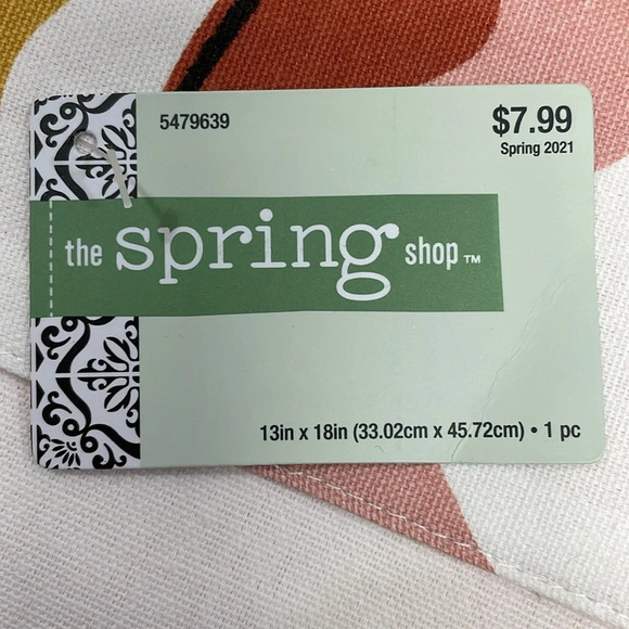 NWT bundle of 2 The Spring Shop Boho Table Runners and 1 Placemat Aloe Vera - Picture 10 of 11